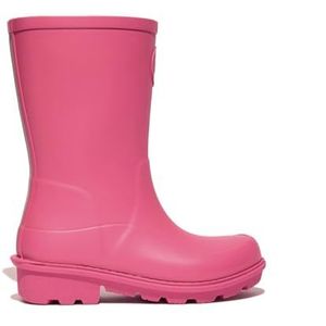 Fitflop Unisex Kid's Wonderwelly Fashion Boot, Magenta Roze