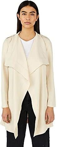 OBJECT Trenchcoat Jas OBJANNLEE met Ceintuur Crème