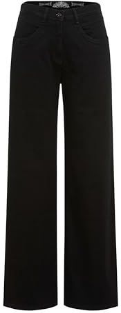 Raphaela by Brax - Laura - Damesjeans - Zwart - Moderne Uitlopende