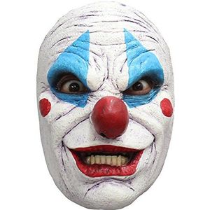 Mahal653 masker van latex, voor volwassenen, clownmotief, eenheidsmaat