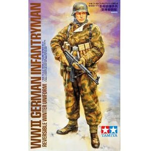 Tamiya 300036304-1:16 WWII figuur Duitse infanterie soldaat winter