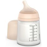 Suavinex - Anti-koliek babyfles Zero-Zero + 0 maanden, 180 ml - ultrazachte zuiger, aanpasbare debiet