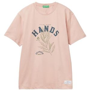 Undercolors of Benetton T-shirt heren, Donker poeder, 04 W, XS