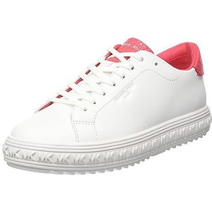 Michael Kors Grove Lace Up Damessneakers, Geranium, 45 EU
