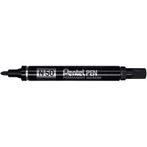 Pentel N50-A 016506 permanente marker, zwart