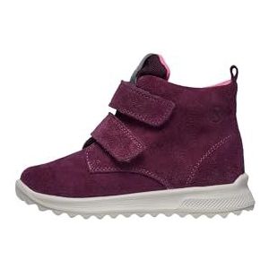 NATURINO Willic WP enkellaarzen voor meisjes en jongens, Rood, 27 EU