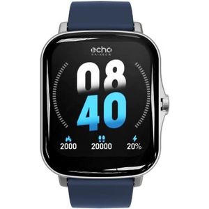 Echo Rainbow Smartwatch, Deep Blue, sportfuncties, gezondheidssensoren, smartphone-verbinding, slaapbewaking, audio-videobesturing