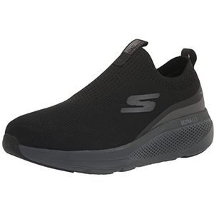 Skechers Men's GOrun Elevate-Slip On Performance Athletic Running & Walking Shoe Running, Black, 12