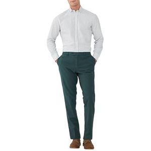 Hackett London Heren Ultra Lw Chino K broek, groen (fles groen), 33W/28L, Groen (Bottle Green), 33W / 28L