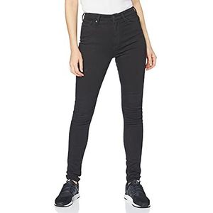 Kings of Indigo Christina High Skinny Jeans voor dames, zwart (Stay Black 6104), 26W x 32L