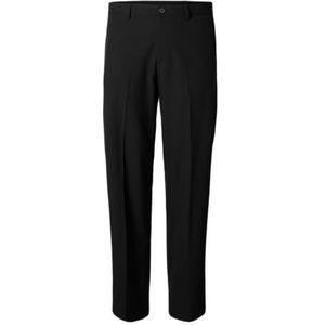 SELECTED FEMME Slh220-Loose Robert Flex Pant Noos, zwart, 32W / 32L