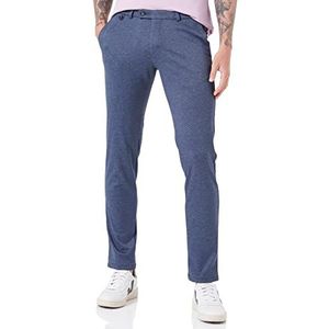 bugatti Heren 4096-36827 slakkenbroek, blauw-360, modern fit, blauw-360, 32W x 32L