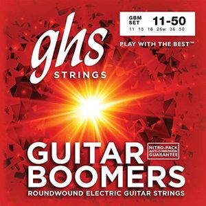 GHS Guitar Boomers - GBM - Electric Gitaar String Set, Medium, 011-.050