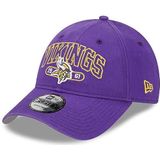 New Era 9Forty Snapback Cap - Outline Minnesota Vikings - One Size Paars