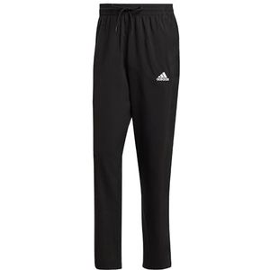 adidas AEROREADY Essentials Stanford Open Hem Embroidered Small Logo Tracksuit Bottoms, Heren, Black, S Tall