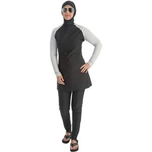 Beco Dames moslim badpak wetsuit watersport bovendeel met broek zwemwear burkini