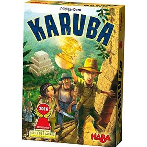 Haba -Karuba, veelkleurig bordspel (301895), verpakking kan variëren, Spaanse versie
