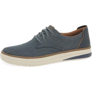 Skechers Heren Hyland Ratner Casual Schoenen, Einheitsgröße, Navy Canvas, 39.5 EU
