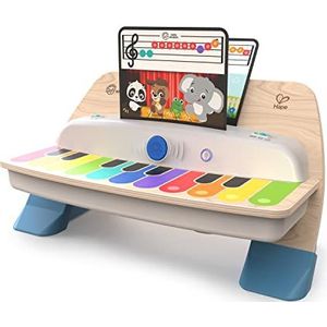 Baby Einstein, Hape, Together in Tune-piano, Connected Magic Touch, houten piano, muziekinstrumenten, 4 spelmodi en 10 melodieën, volumeregeling; houten speelgoed voor kinderen vanaf 12 maanden