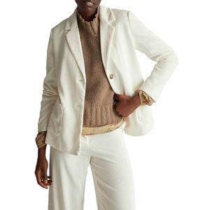 United Colors of Benetton Dames Giacca 2q5gdw03i jas, wit, 6