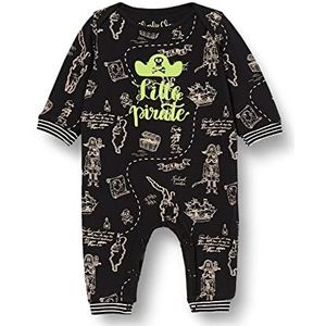 Charlie Choe Jongens Pyjama Pyjama's, Zwart + AOP, 62, zwart + Aop, 3 Maanden