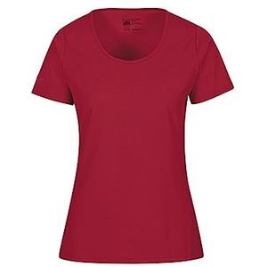 Trigema Dames T-shirt van biologisch katoen, rood (robijn-c2c 536), 3XL