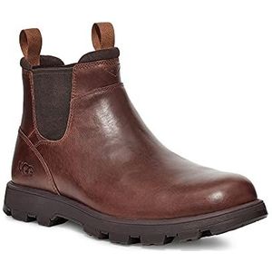 UGG Heren Hillmont Chelsea Boot, Kastanjebruin leer, 44 EU