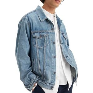 Levi's Heren Relaxed Fit Trucker Jeansjas, In To The Light, S