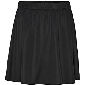 VERO MODA Vmharper Hr Skater Rok voor dames, zwart, M