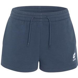 Lotto - Sweatshort - Dress Blues - Sportbroek - Met Praktisch Trekkoord