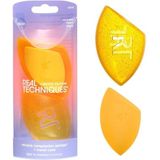 Real Techniques - Miracle Complexion Sponge & Case - Make-up Sponsje - 2 st