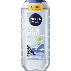 NIVEA MEN - Alpine Breeze - Douchegel - 250 ml - Biologisch Afbreekbaar