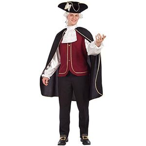 Carnival Toys 80119 Cavaliere Federico, historisch herenkostuum, XL