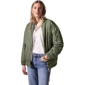 Street One Studio Glanzende damesblouson, Summer Khaki, 36