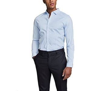 JACK & JONES heren overhemd super slank, Cashmere Blue/Fit: super Slim, XL