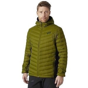 Helly Hansen Heren Verglas Hooded Down Hybrid Ins, Olijfgroen, 2XL