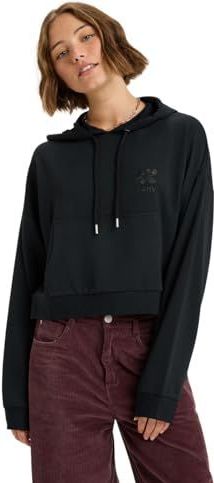 Roxy - Hoodie - Antraciet - Met Capuchon - Lange Mouwen