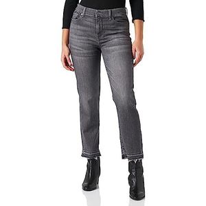 7 For All Mankind Dames The Straight Crop Soho Grey Jeans, Grijs, 44