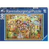 Ravensburger 141838 puzzel Most famous Disney characters - Legpuzzel - 500 stukjes, meerkleurig