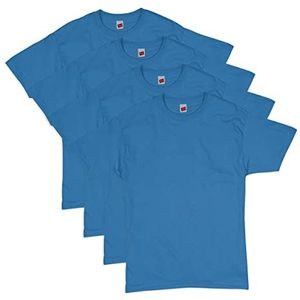 Hanes Heren Overhemd, Denim Blauw, 3XL