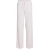 VILA - VIKELLY - Capri Broeken - Wit - High Waist - 7/8 Lengte