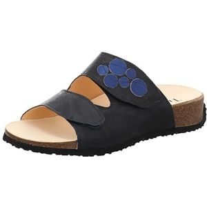 Think Mizzi duurzame pantoffels voor dames, marineblauw/combi 8000, 35 EU, Navy Combi 8000, 35 EU