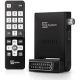 Telesystem - FACILE STEALTH/02 - TV-ontvanger - Zwart - DVB-T2, DVB-T