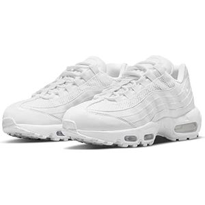 Nike Air Max 95 Damessneakers, Wit Metallic Zilver, 35.5 EU