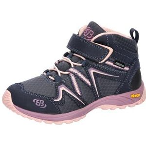 Brütting Rockwall Trekkinglaarzen voor meisjes, marine/roze, 26 EU, marineblauw roze, 26 EU