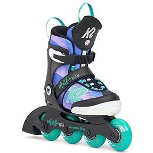 K2 Marlee Beam 30H0510 Inlineskates voor meisjes, verstelbare kinderskates, paars, blauw