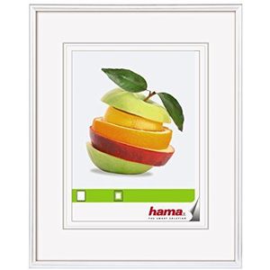 Hama Kunststof fotolijst ""Sevilla"" (framegrootte 40 x 60 cm met rand 13 x 20 mm, voor foto 30 x 45 cm) wit