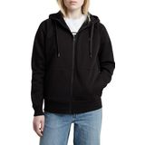 G-STAR Raw Premium Core 2.1 Sweatshirt met capuchon en rits voor dames, Zwart (Dk Black D22727-c235-6484), M
