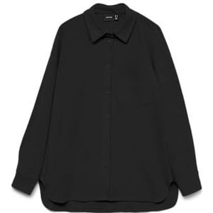 Vmnora Ls Corduroy shirt LCS, zwart, L