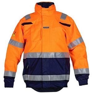 Hydrowear 073401ONP-S Meppen Pilot jack Multi Jack, Klein, Hi-Vis Oranje/Navy